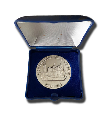 1983 Malta Medal Congressus Mariologici-Mariani Basilica Ta Pinu