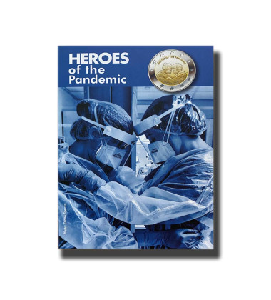 2 Euro Coloured Coin 2021 Malta Heroes Of The Pandemic