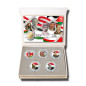 2 Euro Coloured Coin Set of 5 in Presentation Box - Arab Leaders