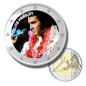 2 Euro Coloured Coin Set of 5 in Presentation Box - Music Stars