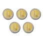 2008 Germany A D F G J Hamburg 2 Euro Coin Set of 5