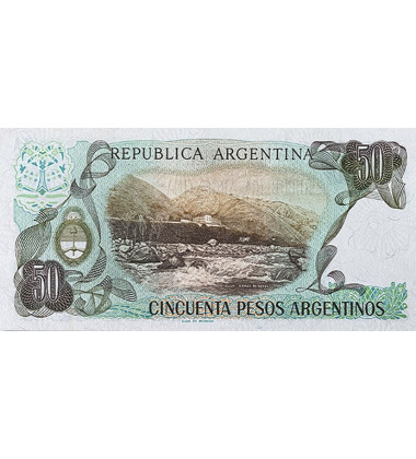 1984 Argentina 1 - 100 Pesos Gral San Martin - Set of 5 Banknotes Uncirculated