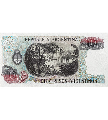 1984 Argentina 1 - 100 Pesos Gral San Martin - Set of 5 Banknotes Uncirculated