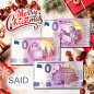 0 Euro Souvenir Banknote Thematic Merry Christmas - Set of 3 Classic Banknotes