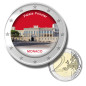 2 Euro Coloured Coin Set of 5 in Presentation Box - Monaco