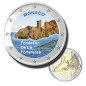 2 Euro Coloured Coin Set of 5 in Presentation Box - Monaco