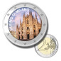 2 Euro Coloured Coin Duomo di Milano - Milan - Italy