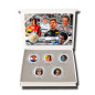 2 Euro Coloured Coin Set of 5 in Presentation Box - Formula1 Racing Driver Stars