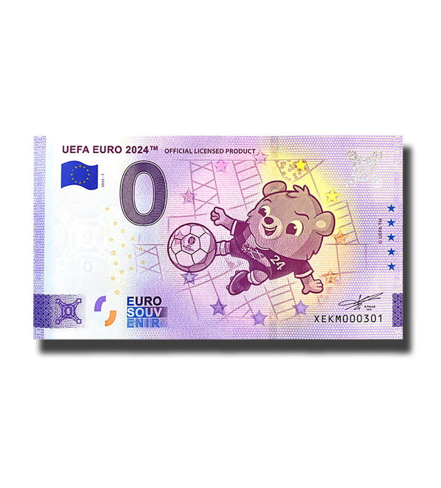 0 Euro Souvenir Banknote UEFA EURO 2024 Germany XEKM 2023-7