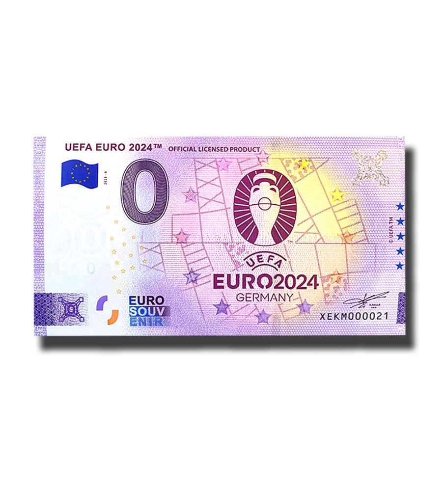 0 Euro Souvenir Banknote UEFA EURO 2024 Germany XEKM 2023-8