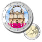 Malta Mdina Cathedral Euro Colour Coin & 2 Souvenir Banknotes FEAE, FEAP - Set of 3