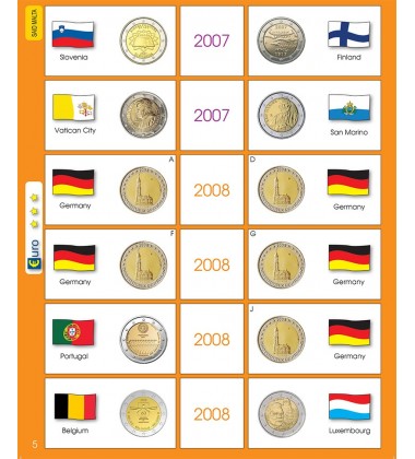 €2 Euro Commemorative Page 05