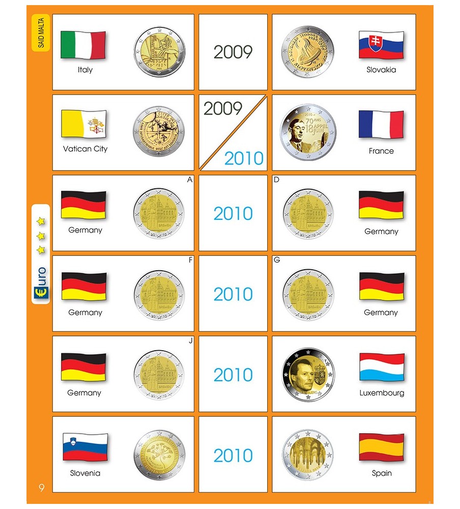 €2 Euro Commemorative Page 09