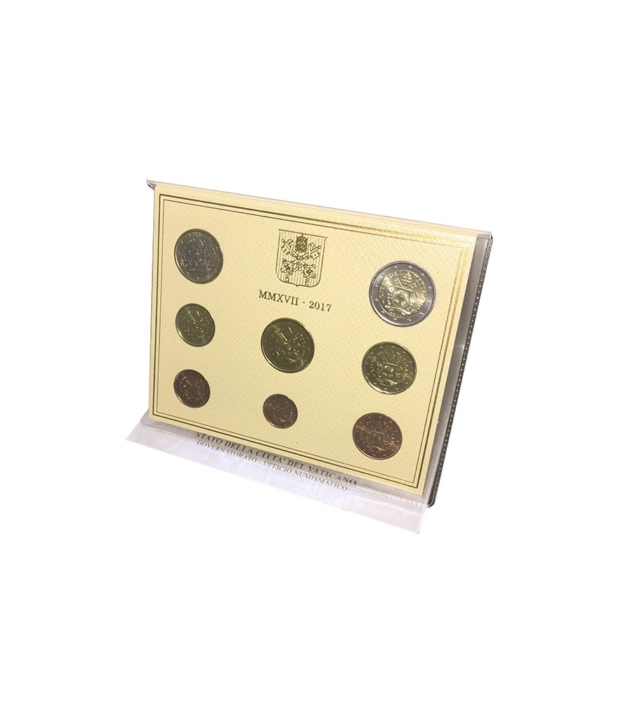 2017 Vatican Euro Coin Year Set