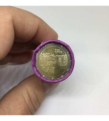 2016 Malta Ggantija 2 Euro Coin Roll