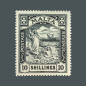 MALTA STAMPS 10/- BLACK St Paul's Shipwreck Multiple Crown CA SG96