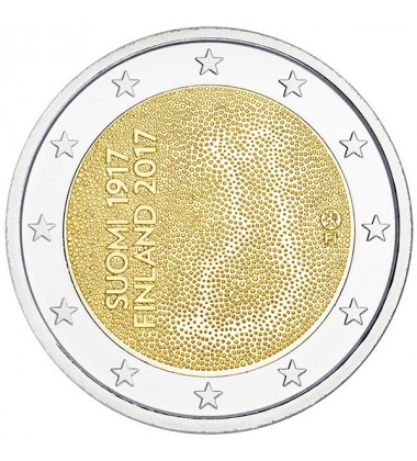 2017 Finland 100 Years of Independence 2 Euro Commemorative Coin