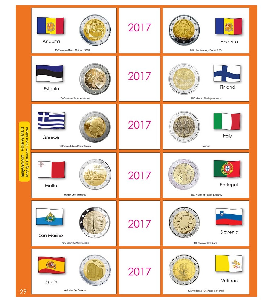 €2 Euro Commemorative Page 28