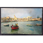 Malta Postcard Pretty Bay - Lightly Thinned Card