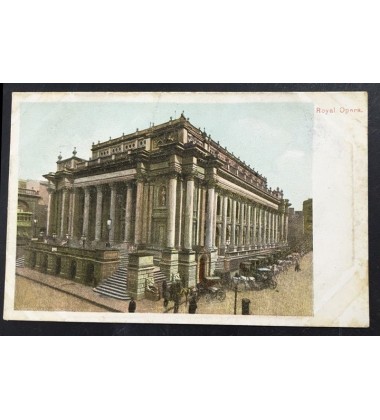 Malta Postcard Royal Opera House Upu Undivided Back