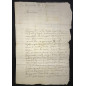 1690 Entire Letter to Valletta Malta from France Pre Adhesive Postal History