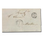 1849 Alexandria Egypt To Malta Entire Letter With Purifie Au Lazaret Cancellation