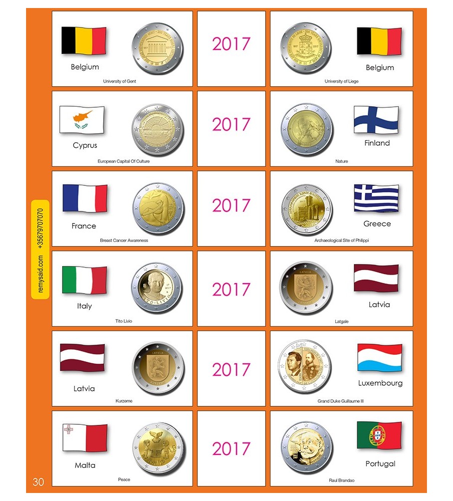 €2 Euro Commemorative Page 30