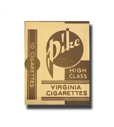 Pike C. Colombos Ltd. Malta High Class Virginia Cigaretes 75 x 43 x 17 mm