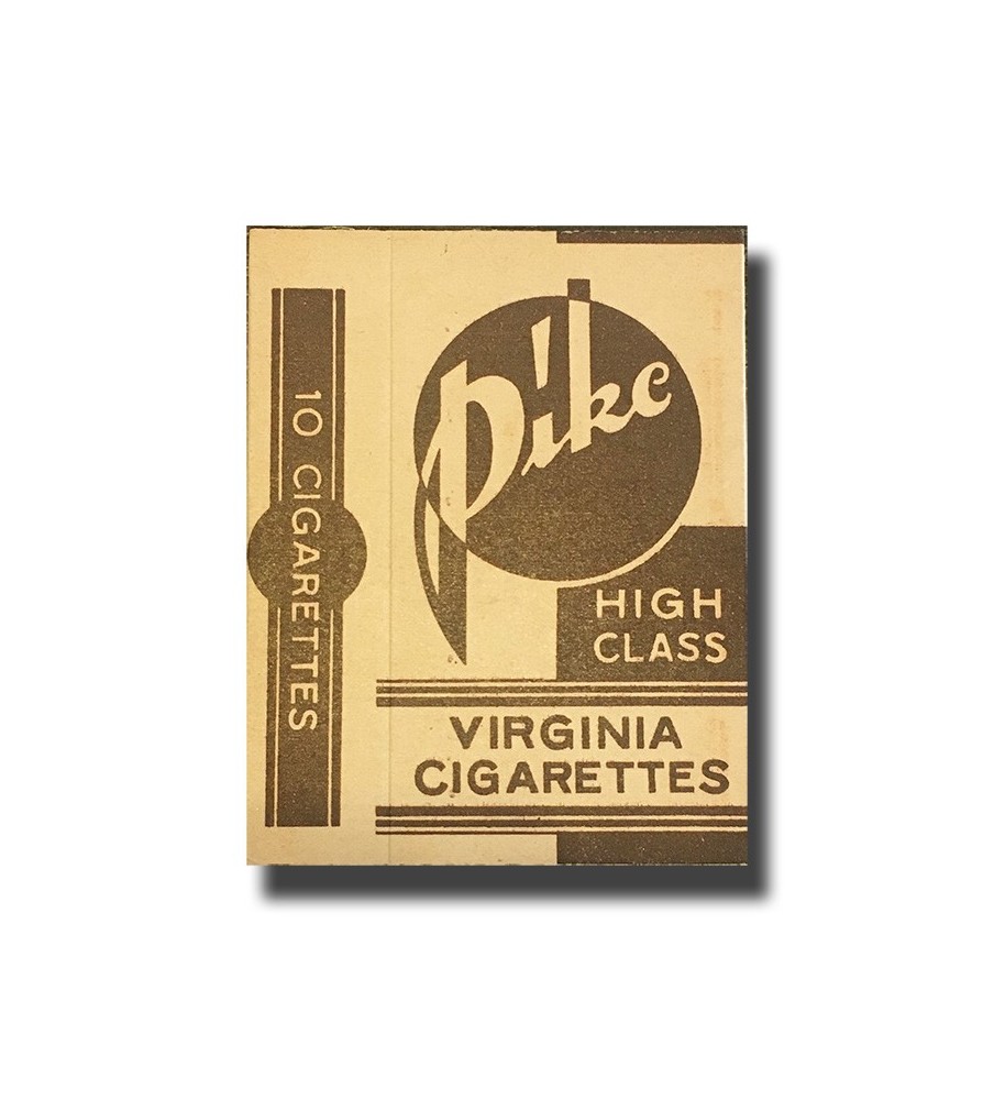 Pike C. Colombos Ltd. Malta High Class Virginia Cigaretes 75 x 43 x 17 mm