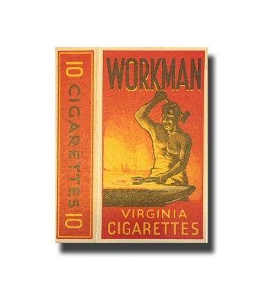 Workman Virginia Cigarettes 40 x 73 x 18mm