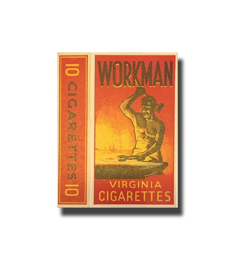 Workman Virginia Cigarettes 40 x 73 x 18mm