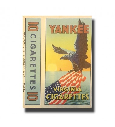 Yankee Joseph Licari, Malta Virginia Cigarettes 74 x 42 x 17 mm