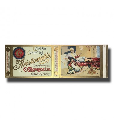 Aristocratic C. Colombos Ltd. Malta & Cairo Egyptian Cigarettes 100 x 78 x 17mm