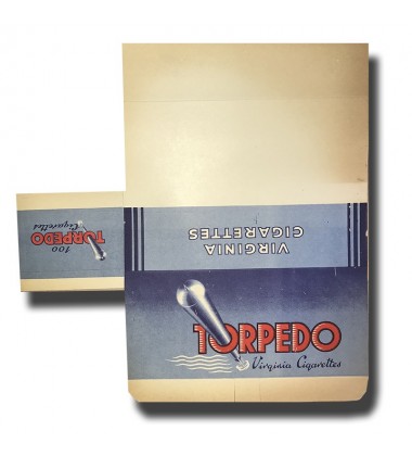 Torpedo Joseph Licari, Malta Virginia Cigarettes 160 x 73 x 38mm