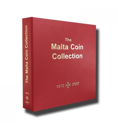 Malta Leuchtturm Lighthouse Red Coin Album 1974 to 2007