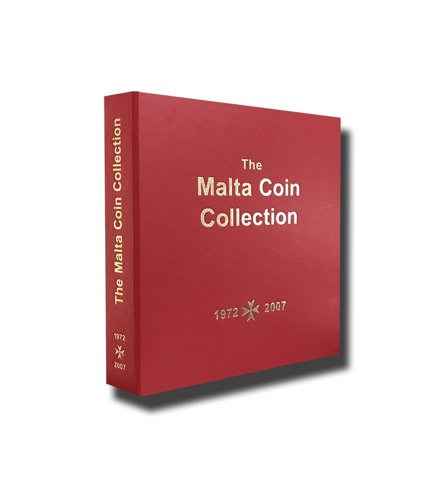 Malta Leuchtturm Lighthouse Red Coin Album 1974 to 2007