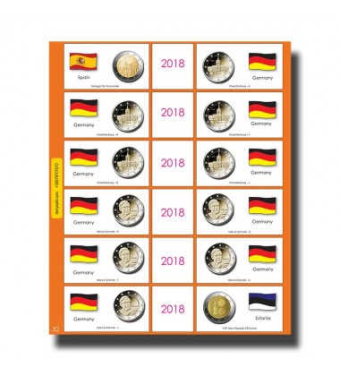 €2 Euro Commemorative Page 28