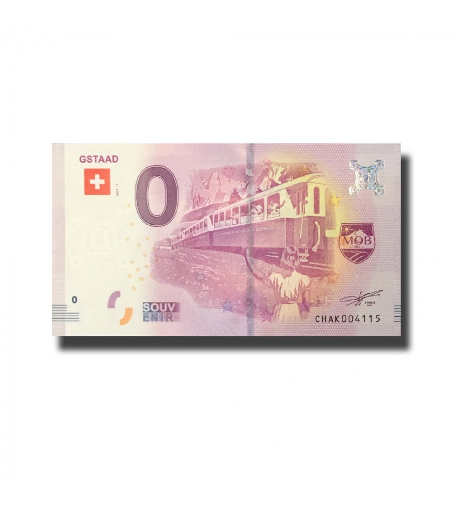 Switzerland Gstaad 0 Euro Banknote Uncirculated 004570