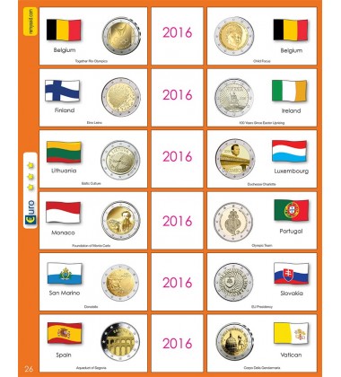 €2 Euro Commemorative Page 26