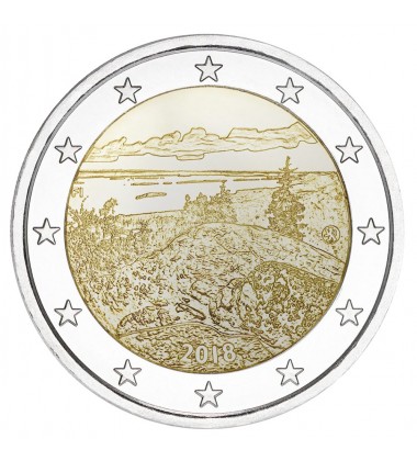 2018 Finland Koli Finland Landscape 2 Euro Coin