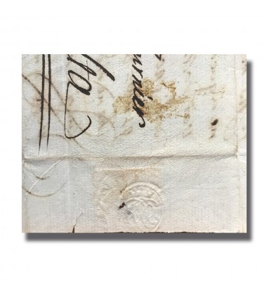 1767 Rome Roma Italy Italia to Malta Entire Letter Cover Postal History 004904