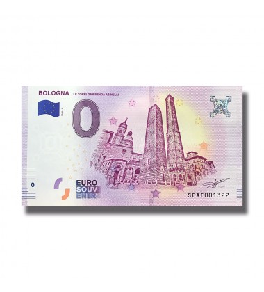 ITALY 2018 BOLOGNA 0 EURO BANKNOTES UNCIRCULATED