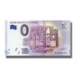 0 Euro Souvenir Banknote Musee Europeen Schengen Belgium ZEAH 2019-1