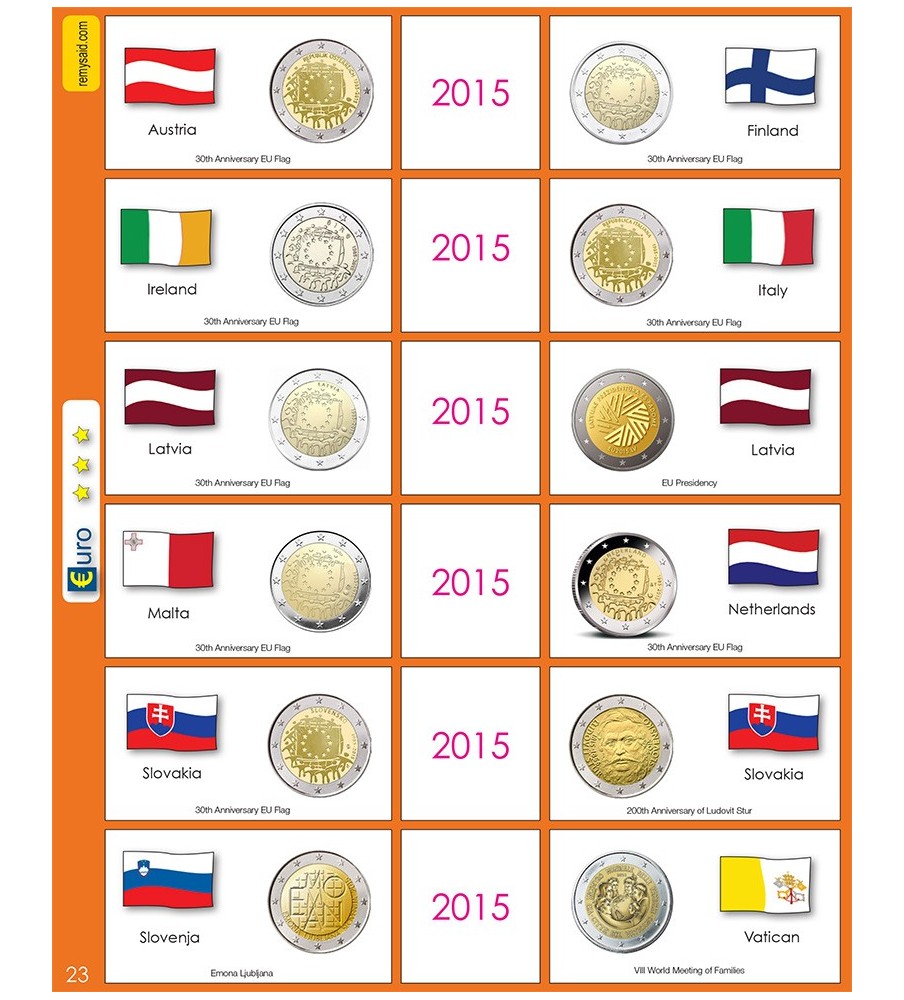 €2 Euro Commemorative Page 23