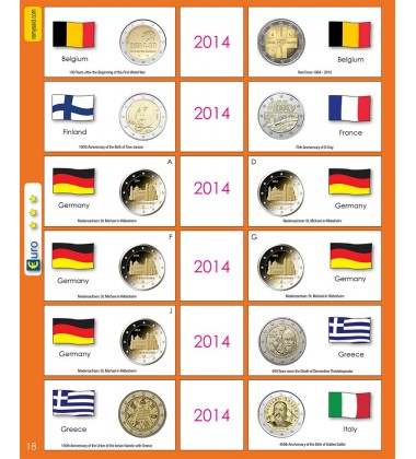 €2 Euro Commemorative Page 18