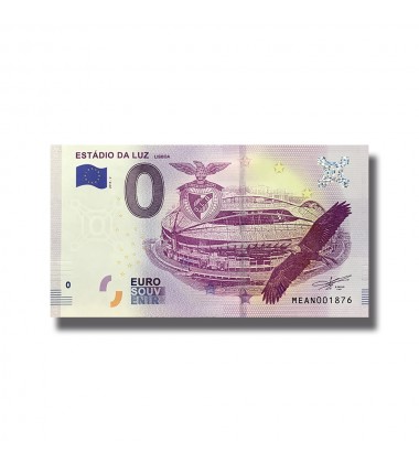 0 EURO SOUVENIR BANKNOTE ESTADIO DA LUZ 2018-2 PORTUGAL