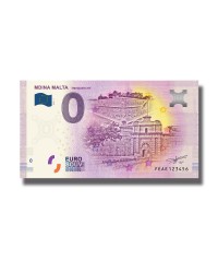 0 Euro Souvenir Banknote Malta Mdina The Silent City FEAE