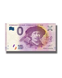 0 Euro Banknote Rembrandt Van Rijn - Commemorative Year