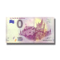 0 EURO SOUVENIR BANKNOTE ALCAZAR DE SEGOVIA 2019 SPAIN VEBA