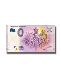 0 Euro Souvenir Banknote Carnevale Di Venezia 2019 Italy